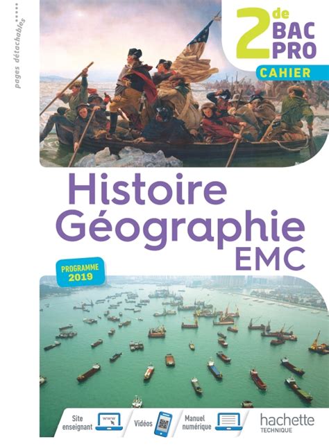 Histoire Géographie Emc 2de Bac Pro Livre élève Consommable Éd