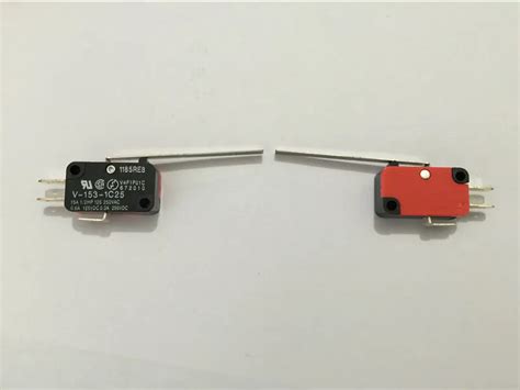 Switches 10pcs V 153 1c25 Long Straight Hinge Lever Type Spdt Micro