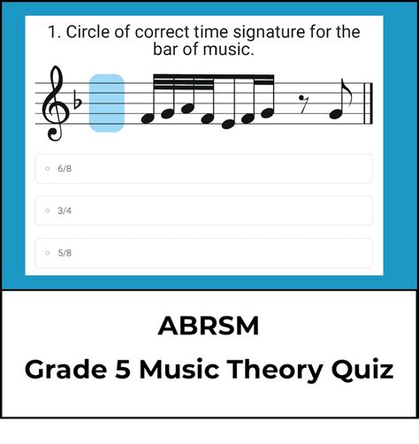 Grade Music Theory Quiz Jade Bultitude