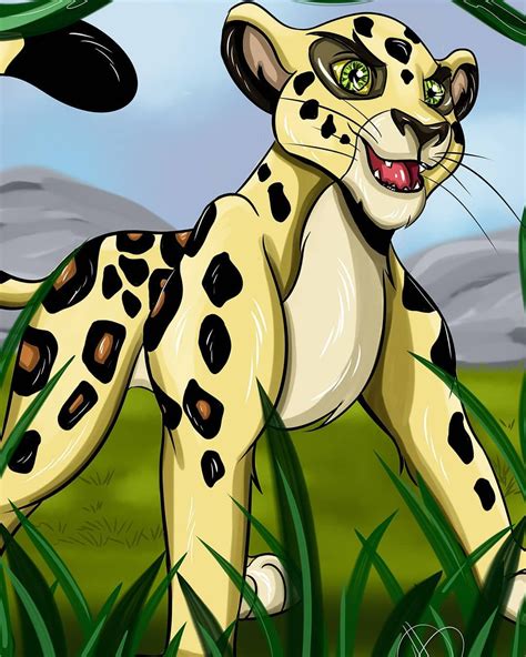 Another Drawing Of Makucha From The Lion Guard 😊 Thelionguard Kion