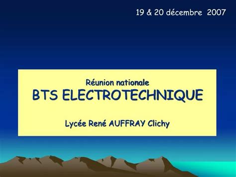22+ Exemple Rapport De Stage Bts Electrotechnique