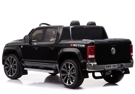 Auto Na Akumulator VW Amarok Czarny - LeanToys.pl
