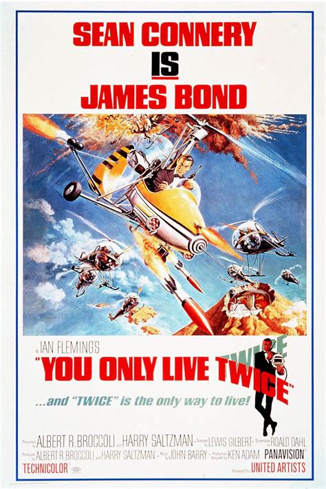James Bond You Only Live Twice James Bond Movie Posters James Bond