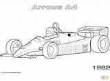 Coloring A4 Pages F1 Car Arrows Formula Red 1982 Drawing Cars Color Printable Getdrawings Getcolorings Print Colorings sketch template