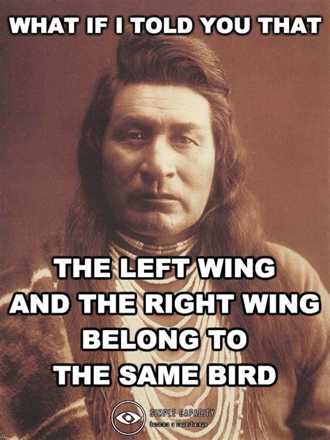 An Old Photo With The Caption That Says What If Told You That The Left Wing And The Right Wing