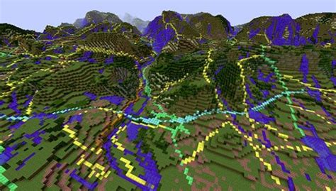 Minecraft Map Shows The Entirety Of Britain And Its Geological