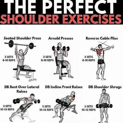 Shoulder Workout Perfect Posterior Anterior Side Lateral