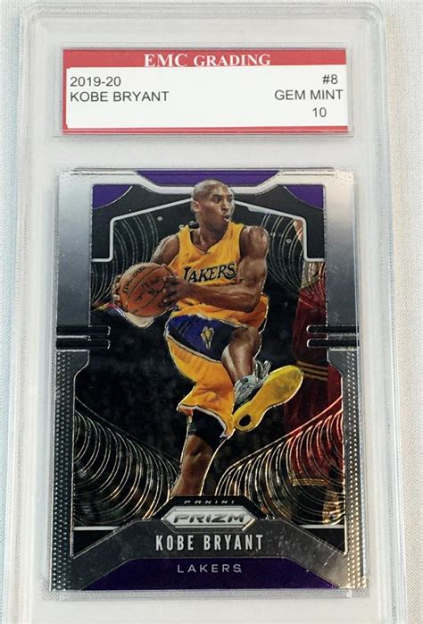 Maybe you would like to learn more about one of these? Lot - 2019-20 Panini Prizm #8 Kobe Bryant Basketball Card GRADED GEM MINT 10
