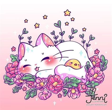 Pin By Sailormoonie On Colleen Hansen Kawaii Cat Drawing Cute Animal