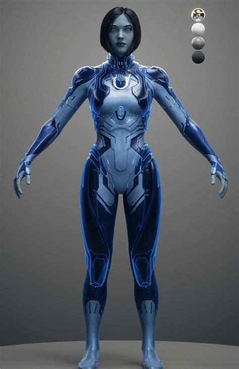 Cortana Cortana Robot Cortana Halo Cortana Cosplay Female Cyborg