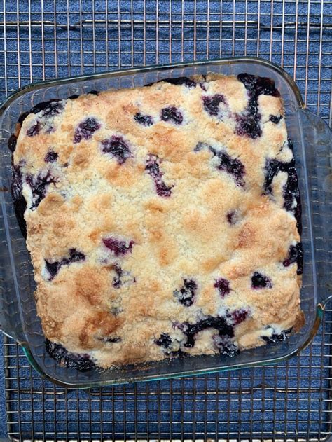 I will cover the cake first, then the frosting. Alton Brown's Best Recipe Isn't a Crazy Hack — It's This Simple Blueberry Buckle in 2020 ...