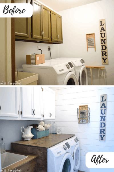 How To Remodel A Laundry Room On A Budget Houseful Of Handmade