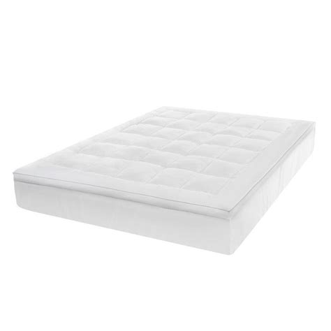 Typically, mattress toppers are sold in king, queen, full, twin sizes. King Size Pillowtop Mattress Topper Protector Underlay Pad ...