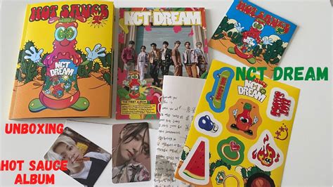 Beli Album And Unboxing Nct Dream Hot Sauce Chilling Version 🔥💚 Nct Nctdream Hotsauce Youtube