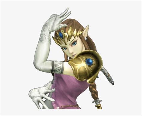 Princess Zelda Zelda Smash Bros Transparent Png 530x588 Free
