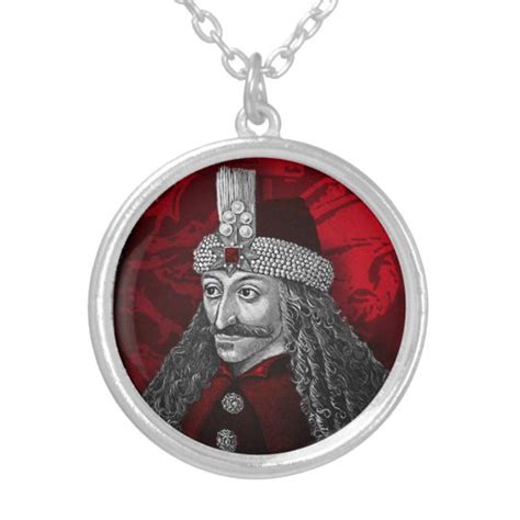 Vlad Dracula Gothic Silver Plated Necklace