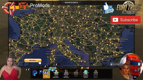 Euro Truck Simulator 2 144 Best Big Map Promods V261 New Version