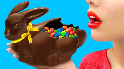 How To Make A Giant Chocolate Easter Bunny 8 Diy Easter Treats