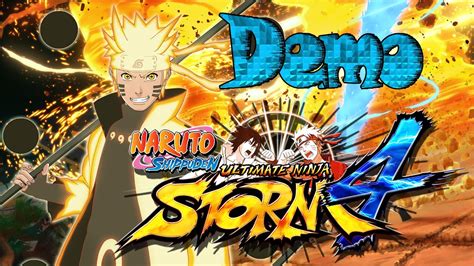 Naruto Shippuden Ultimate Ninja Storm 4 Demops4 Youtube