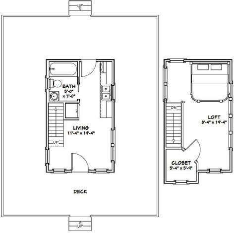 Save yourself hundreds of hours of time, frustration and money with our comprehensive and easy to read plans. 12x20 Tiny House -- #12X20H3B -- 464 sq ft - Excellent ...