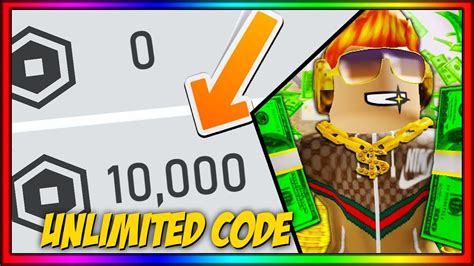 9 Codes Unlimited Robux Code Youtube