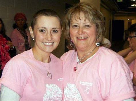 Mother Daughter Fight Breast Cancer Together Breast Cancer Awareness Marysville Globe