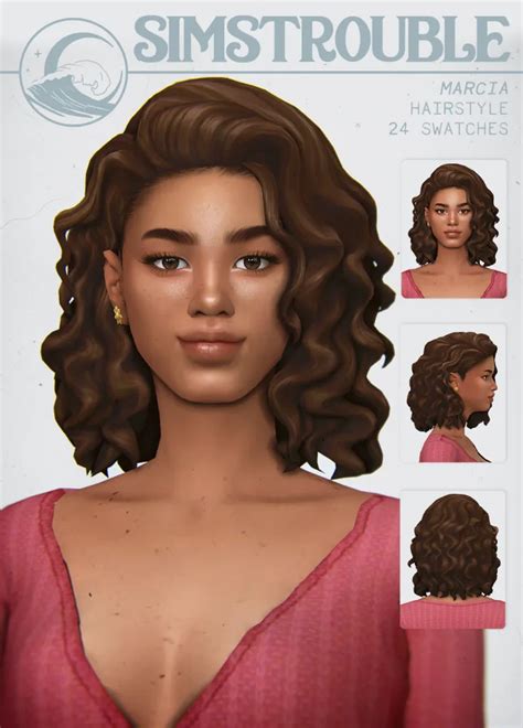29 Super Cute Sims 4 Curly Hair Cc To Add To Your Cc Folder Maxis
