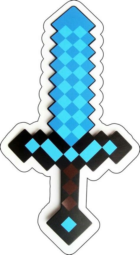 Minecraft Free Printable Sword Artofit