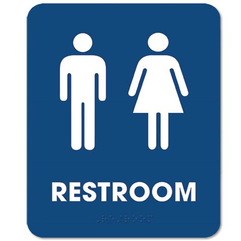 Ada Compliant Unisex Restroom Sign Clipart Best Clipart Best