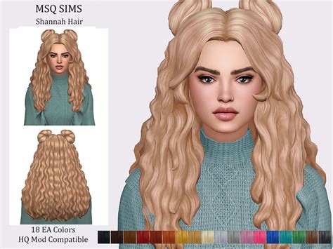 Sims 4 Hair Color Palette Mod