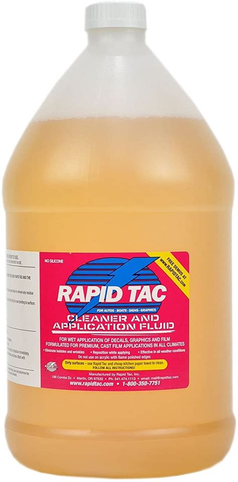 Rapidtac Rt 11281 5 Application Fluid For Vinyl Wraps Decals Stickers