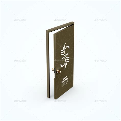 Download Door Mockup by graphicdesigno | GraphicRiver
