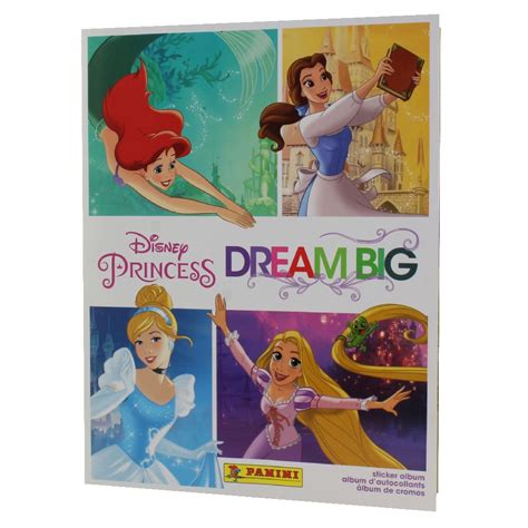 Panini Disney Princess Dream Big Sticker Collection Album