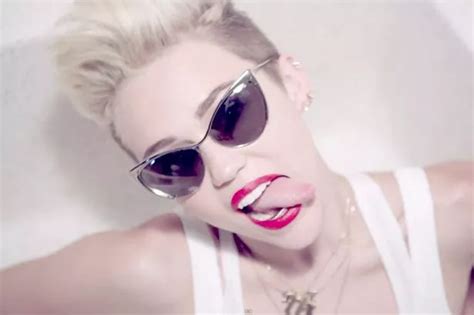 miley cyrus releases her raunchy music video for new single we can t stop irish mirror online
