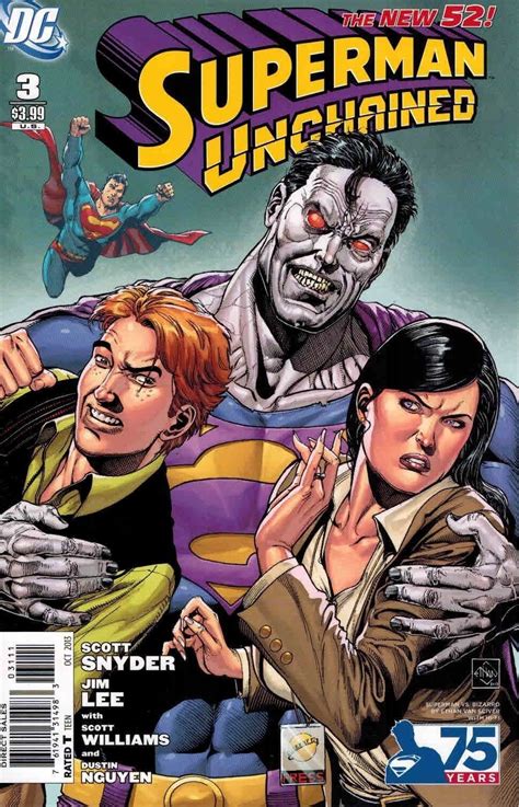 Superman Unchained 3 Ethan Van Sciver Vs Bizarro Variant Jim Lee Scott