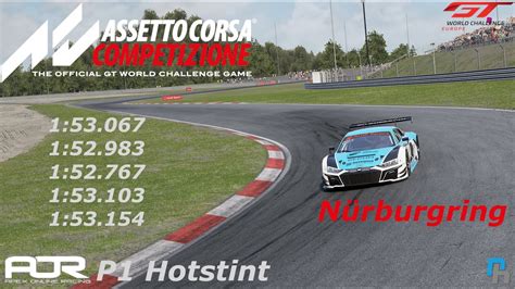 Assetto Corsa Competizione Aor Preseason P Hotstint Nurburgring