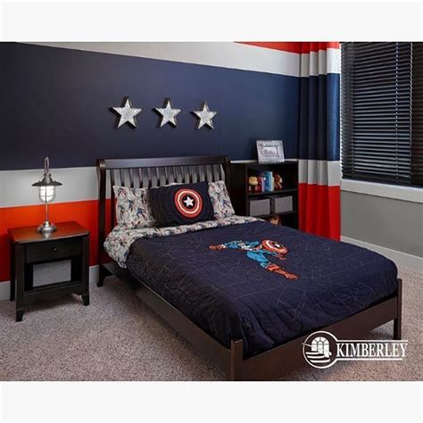 How Cute Is This Captain America Themed Room Credit To