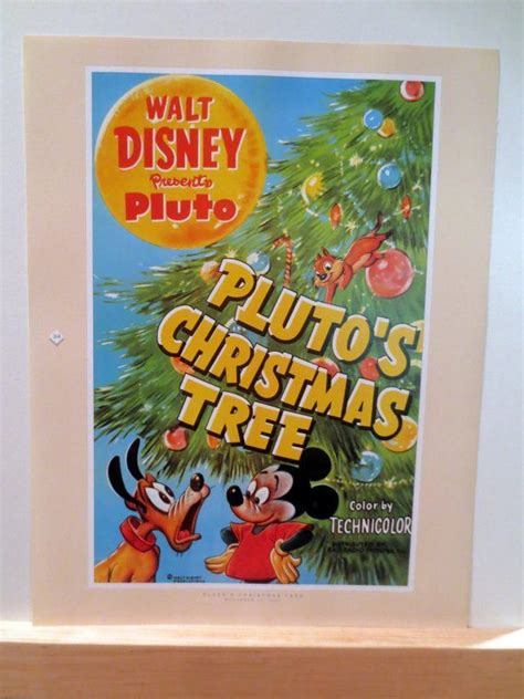 Although there are different sizes, the standard movie poster size is determined as follows: Vintage Disney Poster Print, 1952 Pluto Movie Poster Pluto ...