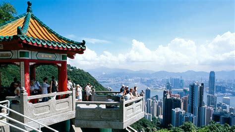 Victoria Peak Tower Hong Kong Attraction Au
