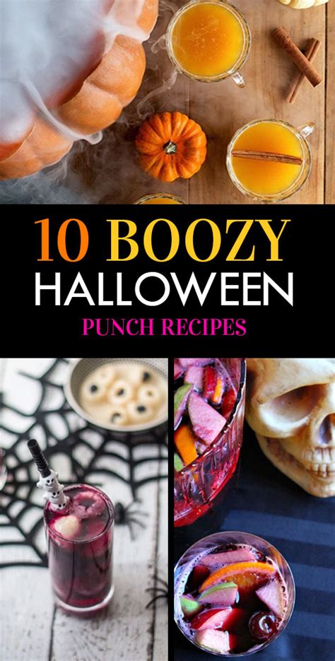 10 Deliciously Boozy Halloween Punch Recipes Society19