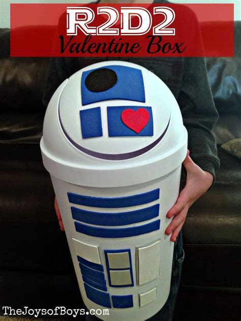 R2d2 Valentine Box Perfect Valentine Box For Kids Boys Valentines