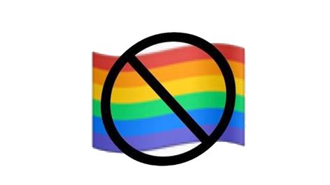 Crossed Out Pride Flag Emoji Combination Know Your Meme