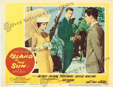 Island In The Sun 1957 Silver Screen Collectibles