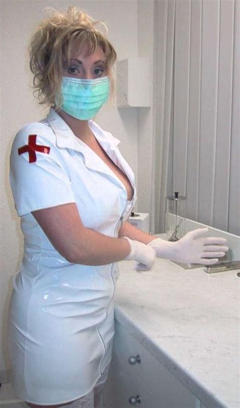doctor s office krankenschwestern schürze handschuhe