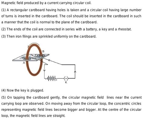 Describe An Activity With Diagram To Draw Magnetic Field Lines Due To A