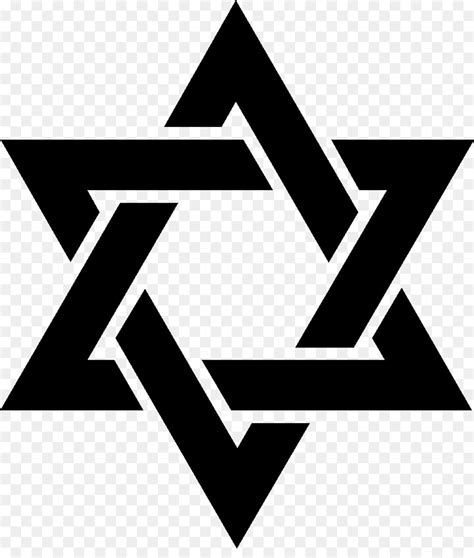 Star Of David Judaism Hexagram Symbol Clip Art Jewish Holidays Png
