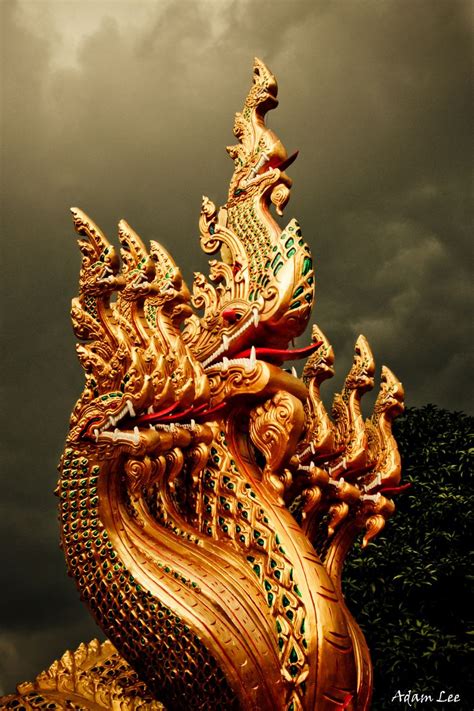 Nāga the mystic serpent in Thai culture Naga Thai art Culture of