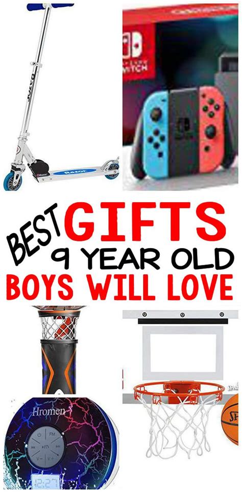 Now that your toddler is moving and talking nonstop, playtime has gotten pretty entertaining. BEST Gifts 9 Year Old Boys Will Love | 9 year old ...
