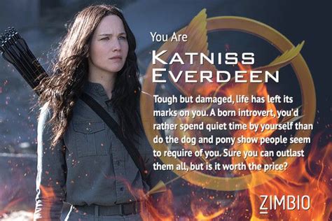 Im Katniss Everdeen Which Hunger Games Mockingjay Character Are