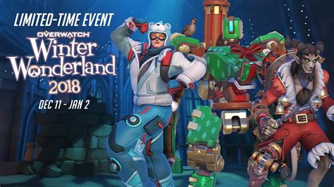 Overwatch Seasonal Event Overwatch Winter Wonderland 2018 Youtube